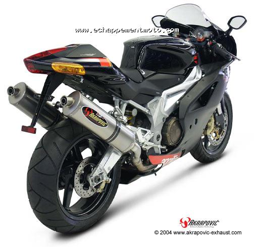 APRILIA RSV 1000 R 04 Akrapovic